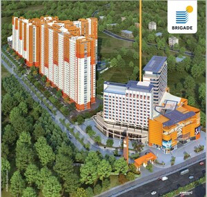 4 BHK Apartment – Exterior View View at Brigade Valencia, Electronic City - for Sale