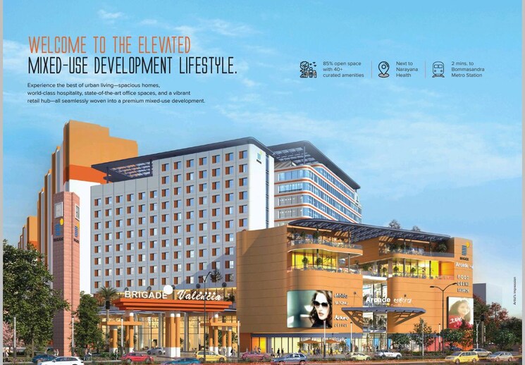 Exterior View, brigade-valencia 4 Bedroom 2276 Sq.Ft. Apartment In Electronic City Bangalore 9822152