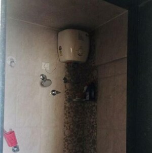 Bathroom in 2 BHK Apartment at GK Rose Woods, Pimple Saudagar – for Rent