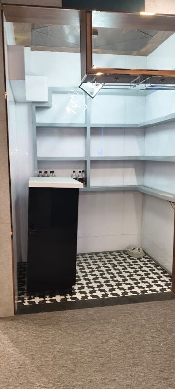 Kitchen in 4 BHK Apartment at JKG Palm Resort, Raj Nagar Extension – for Sale