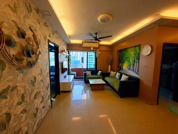 Living Room in 2 BHK Apartment at Bredco New Viceroy Park , Kandivali East – for Sale