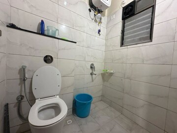 Bathroom in 2 BHK Apartment at Majestique Towers, Kharadi – for Sale