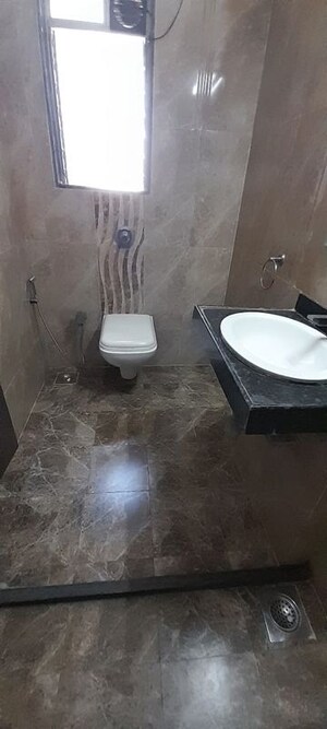 Bathroom in 2 BHK Apartment at Dhanesh SukhVilla, Goregaon West – for Rent