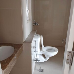 Bathroom in 3 BHK Apartment at Emaar Gurgaon Greens, Sector 102 – for Rent