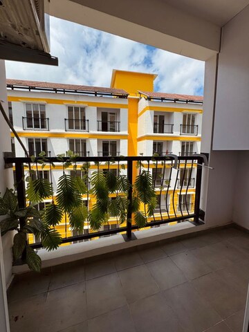Balcony in 1 BHK Apartment at Puravankara Adora De Goa, Chicalim – for Rent