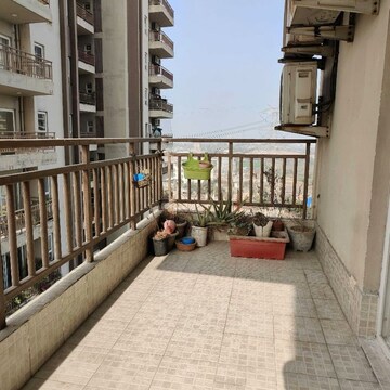 Balcony in 3 BHK Apartment at Adani M2K Oyster Grande, Sector 102a – for Rent