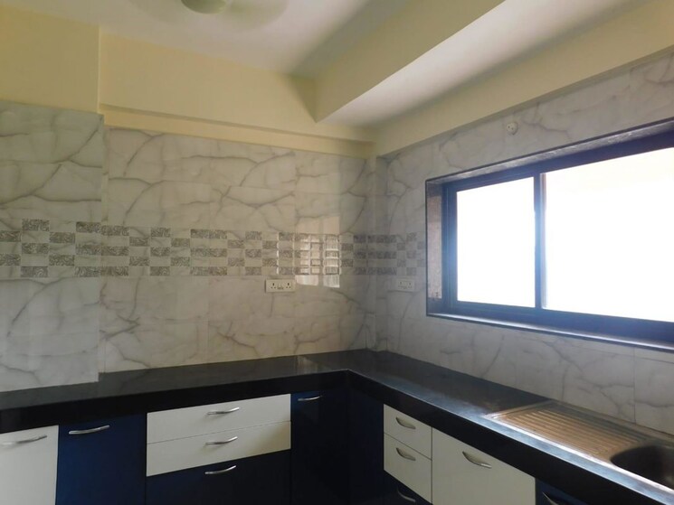 Kitchen, mermaid-1-chs 3 Bedroom 1800 Sq.Ft. Apartment In Cbd Belapur Sector 11 Navi Mumbai 9826713