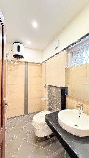Bathroom in 4 BHK Independent House at Indiranagar – for Rent