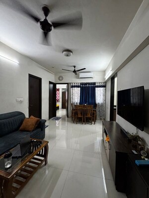 Living Room in 1 BHK Apartment at Lodha Splendora, Ghodbunder Road – for Sale