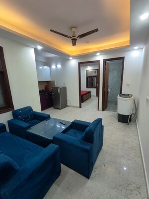 Living Room in 2 BHK Builder Floor at Saket – for Rent