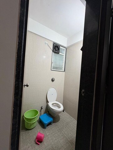 Bathroom in 2 BHK Apartment at Kuber Imperia, Wakad – for Rent