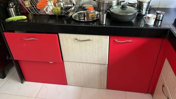 Kitchen in 1 BHK Apartment at Vishaldeep Residency, Chandan Nagar – for Rent