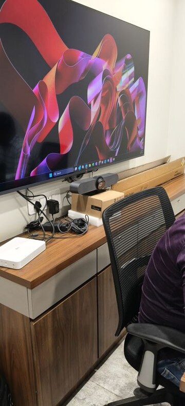 Team Area in  Office Space at Real Tech Park, Vashi Sector 30a – for Rent