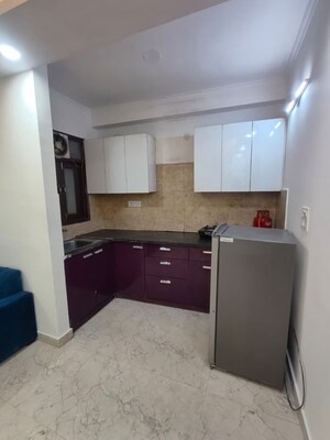 Kitchen in 1 BHK Builder Floor at Saket – for Rent