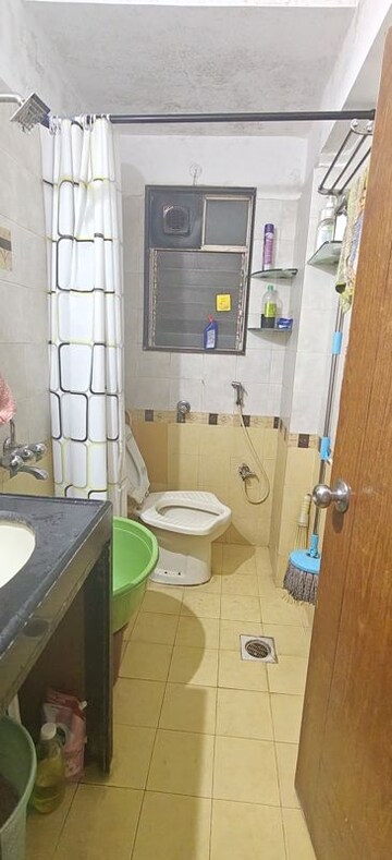 Bathroom in 2 BHK Apartment at Bhoomi Park, Malad West – for Rent