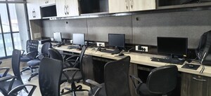 Team Area in  Office Space at Real Tech Park, Vashi Sector 30a – for Rent