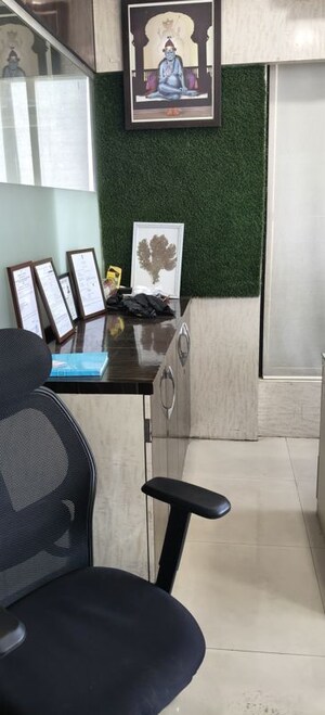 Team Area in  Office Space at Real Tech Park, Vashi Sector 30a – for Rent