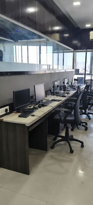 Team Area in  Office Space at Real Tech Park, Vashi Sector 30a – for Rent