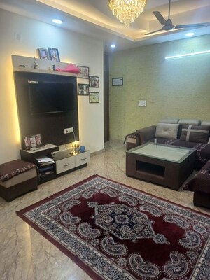 Living Room in 2 BHK Builder Floor at RWA Apartments Sector 51, Sector 51 – for Rent