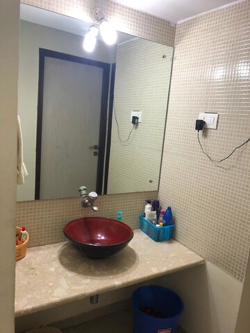 Bathroom in 2 BHK Apartment at Dedhia Palatial Height, Powai – for Rent