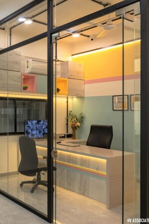 Kitchen in  Office Space at Waghbil – for Rent