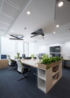 Team Area in  Office Space at Waghbil – for Rent