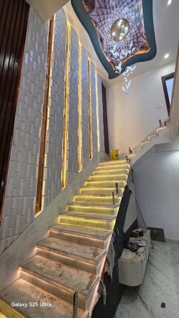 Staircase in 3 BHK Independent House at Panchsheel Colony – for Sale