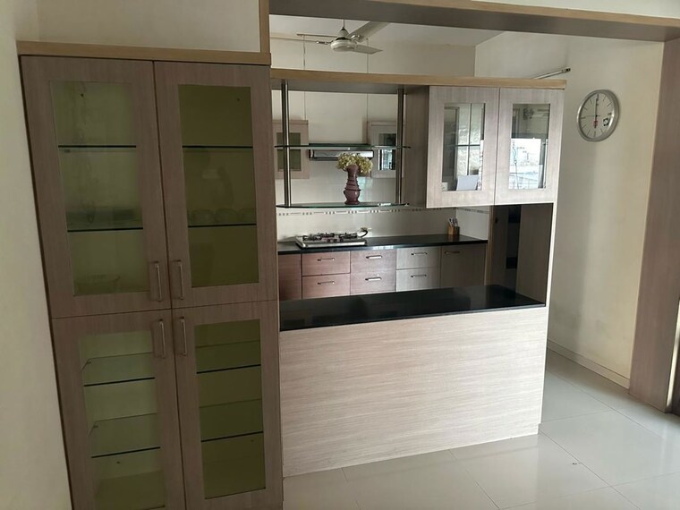 Kitchen, prahlad nagar 3 Bedroom 1850 Sq.Ft. Apartment In Prahlad Nagar Ahmedabad 9810513