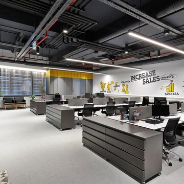 Team Area in  Office Space at Wagle Industrial Estate – for Rent