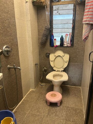 Bathroom in 2 BHK Apartment at Goregaon East – for Rent
