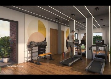 Gym in 2 BHK Builder Floor at Unicorn Grace Pallacio, Lohgaon – for Sale