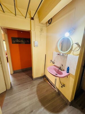 Bathroom in 2 BHK Apartment at Samarth CHS Bhusari Colony, Kothrud – for Rent