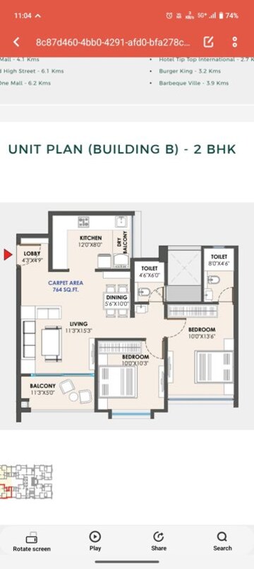 3 BHK Apartment For Sale in Wakad