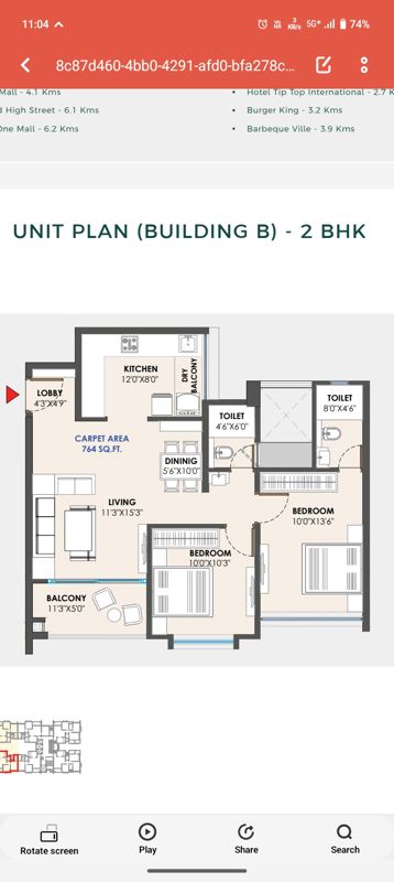 3 BHK Apartment For Sale in Wakad