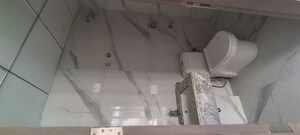 Bathroom in 3.5 BHK Builder Floor at Smart World Gems, Sector 89 – for Rent