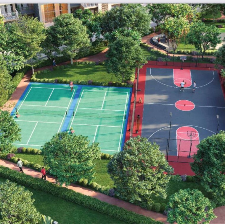 Garden, ashiana-aaroham 3 Bedroom 1342 Sq.Ft. Apartment In Sector 80 Gurgaon 9827344