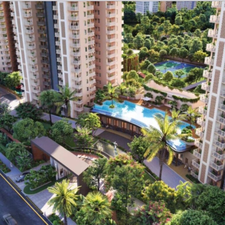 Master Plan, ashiana-aaroham 3 Bedroom 1342 Sq.Ft. Apartment In Sector 80 Gurgaon 9827344