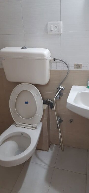 Bathroom in 1 BHK Apartment at Hubtown Akruti Orchid Park, Sakinaka – for Rent