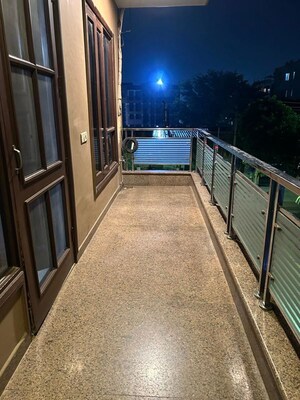 Balcony in 3 BHK Builder Floor at Sector 46 – for Rent