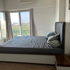 Bedroom in 3 BHK Apartment at Bandra Kurla Complex – for Rent