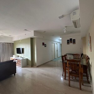 Living Room in 3 BHK Apartment at Bandra Kurla Complex – for Rent