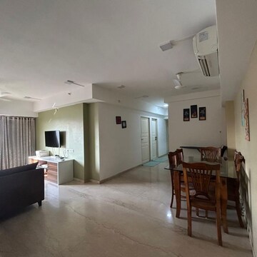 Living Room in 3 BHK Apartment at Bandra Kurla Complex – for Rent