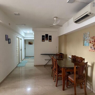 Living Room in 3 BHK Apartment at Bandra Kurla Complex – for Rent