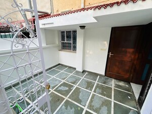 Balcony in 2.5 BHK Apartment at Maharishi Dayanand CGHS, Vasant Kunj – for Rent