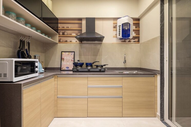 Kitchen, choice-goodwill-metropolis-west 2 Bedroom 750 Sq.Ft. Builder Floor In Lohgaon Pune 9827502