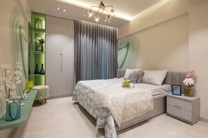 Living Room in 2 BHK Builder Floor at Choice Goodwill Metropolis West, Lohgaon – for Sale