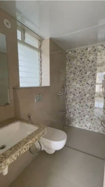 Bathroom in 3 BHK Apartment at Wadhwa Dukes Horizon, Chembur – for Rent
