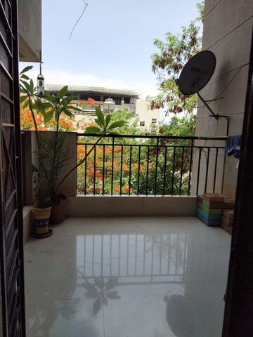 Balcony in 3 BHK Apartment at Eklavya Colony – for Rent