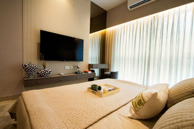 Bedroom, puravankara-estella 2 Bedroom 533 Sq.Ft. Builder Floor In Chembur Mumbai 9827520