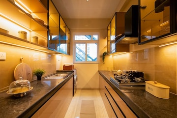 Kitchen in 2 BHK Builder Floor at Puravankara Estella, Chembur – for Sale